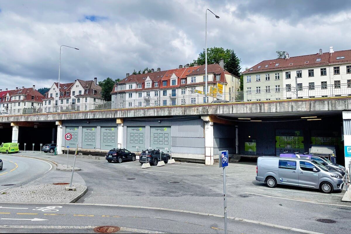 Gatebilde fra Lagersjefen Danmarksplass