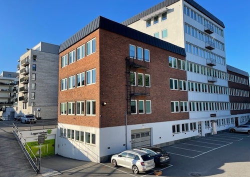 Gatebilde fra Lagersjefen Ensjø