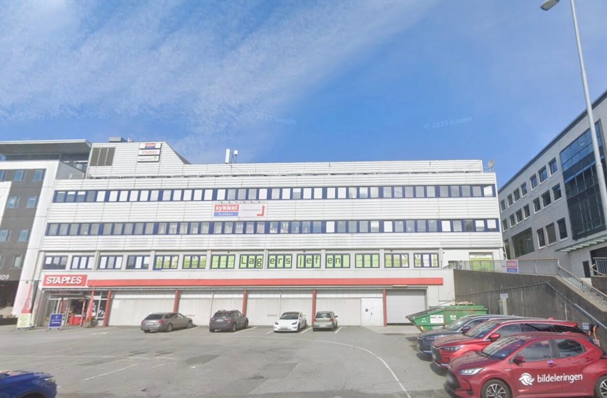 Gatebilde fra Lagersjefen Minde