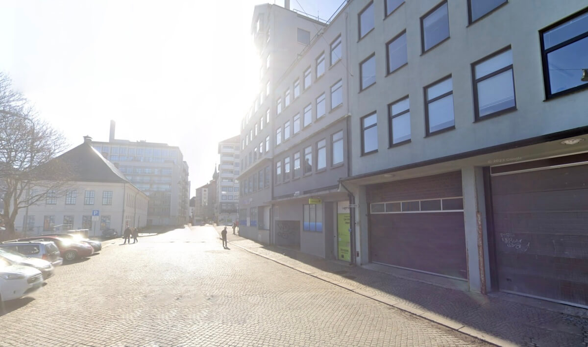 Gatebilde fra Lagersjefen Nordnes