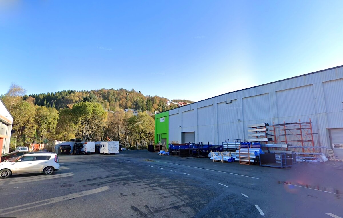 Gatebilde fra Lagersjefen Nyborg