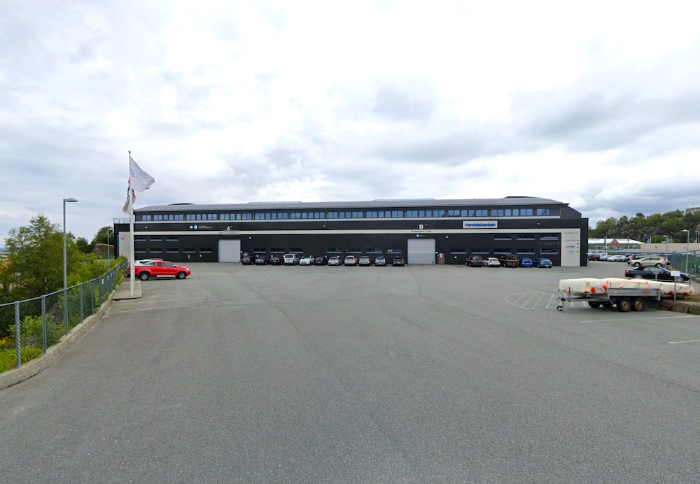 Gatebilde fra Lagersjefen Drotningsvik