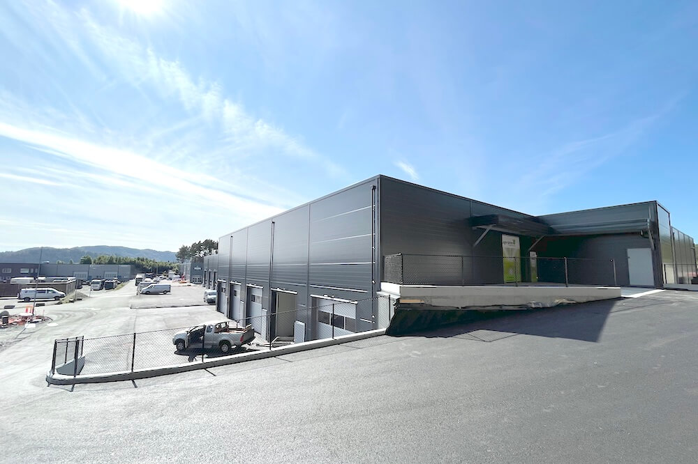 Gatebilde fra Lagersjefen Knarvik